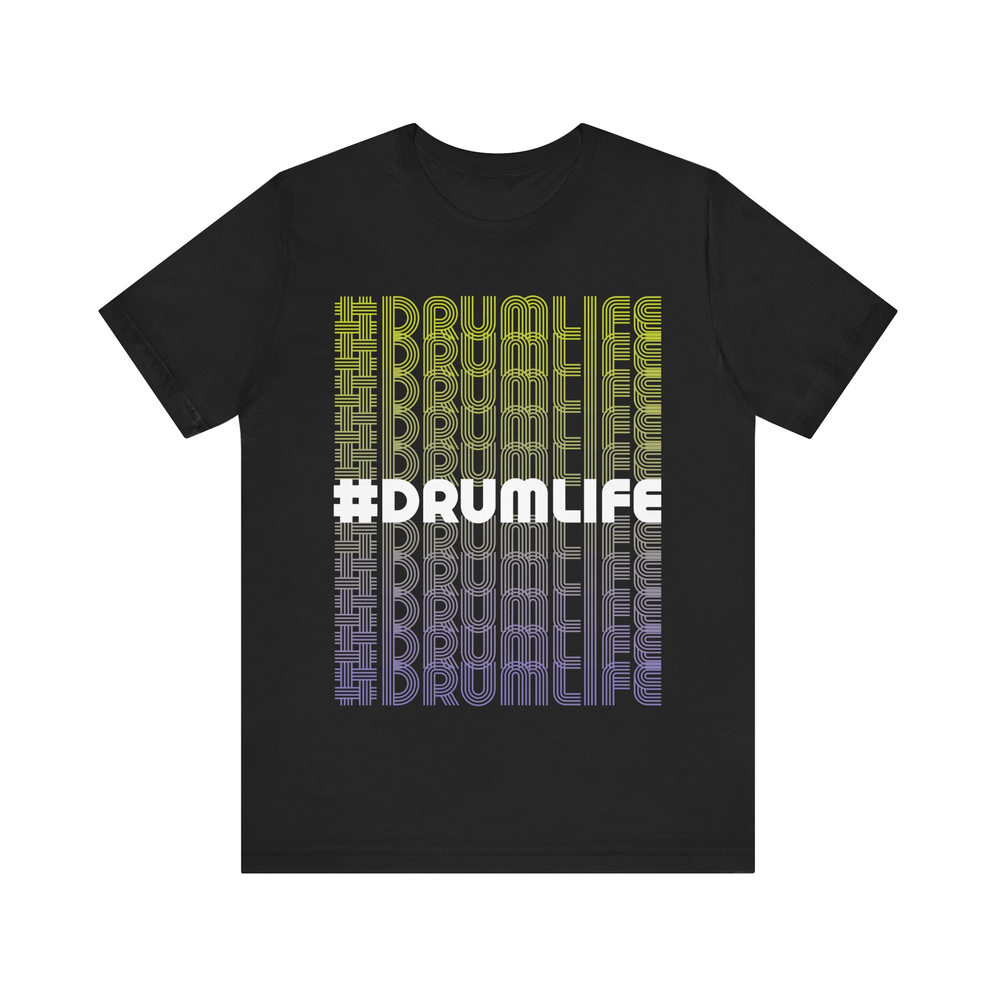 Unisex #Drumlife Short Sleeve Tee