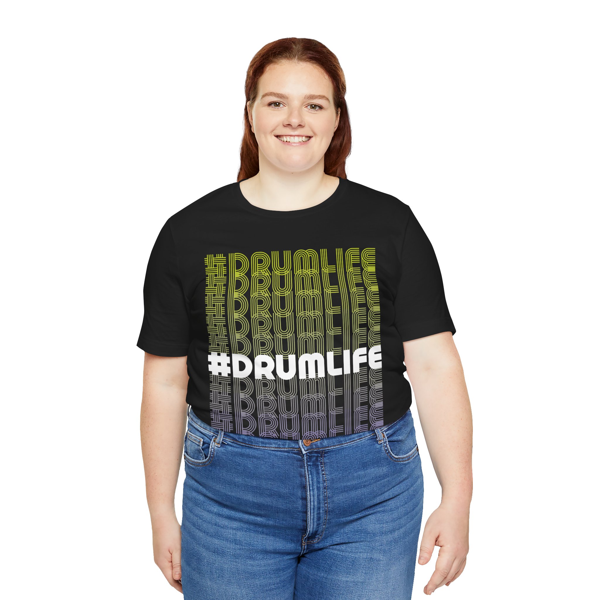 Unisex #Drumlife Short Sleeve Tee - Image 7