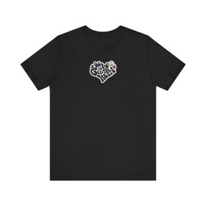 Groove Is In the Heart Short Sleeve Tee - Black Font Logo