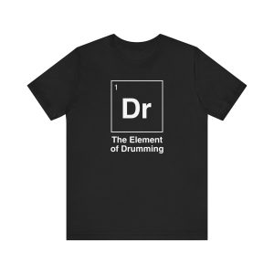 The Element of Drumming Unisex Short Sleeve Tee